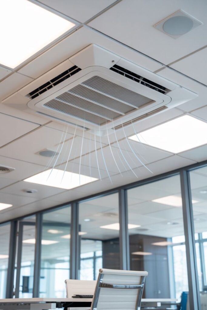 Modern energy-efficient air conditioner for home and office cooling